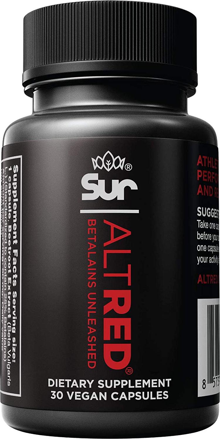AltRed: 25% Betalain Extract, Beets, Sugar Free, Vegan, Designed for Endurance Athletes, NSF Certified, Informed Sport (30 Capsules)