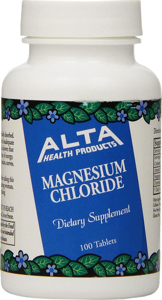Alta Health - Magnesium Chloride - 100 Tablets