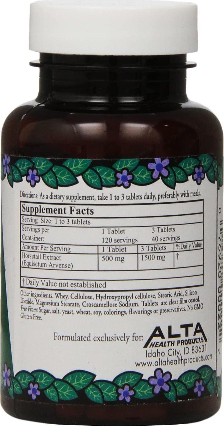 Alta Health Sil-X-Silica Tablets, 120 Count