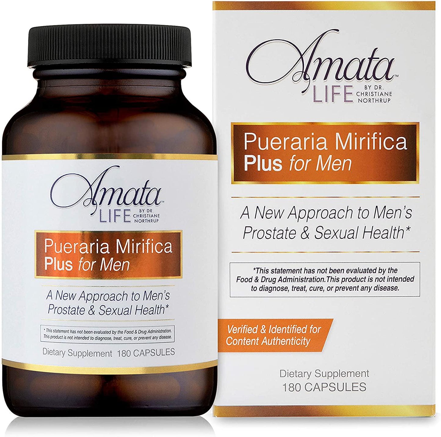 Amata Life by Dr. Christiane Northrup Pueraria Mirifica Plus for Men Capsules 90 Day