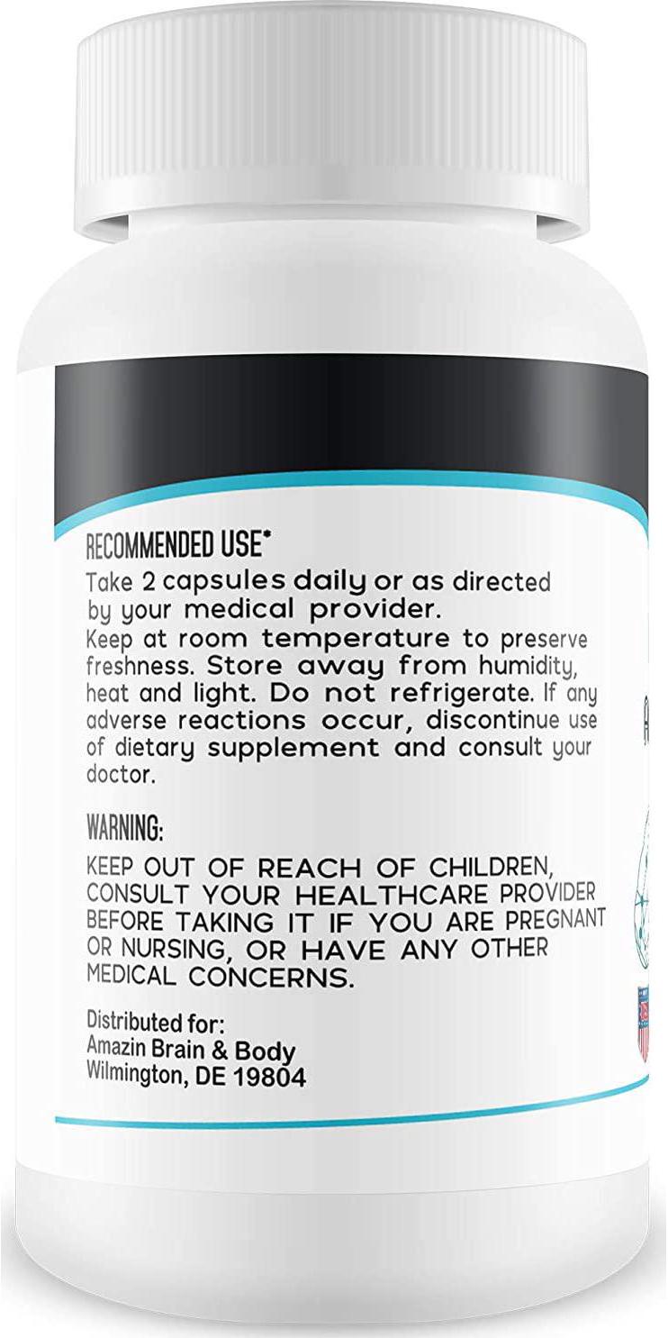 Amazin Brain Pills - Focus - Memory - Clarity - Advanced Cognitive Support - Enriches Mental Performance - Amazin Brain Supplement for Amazin Brain Support - Nootropics Brain Enhancement