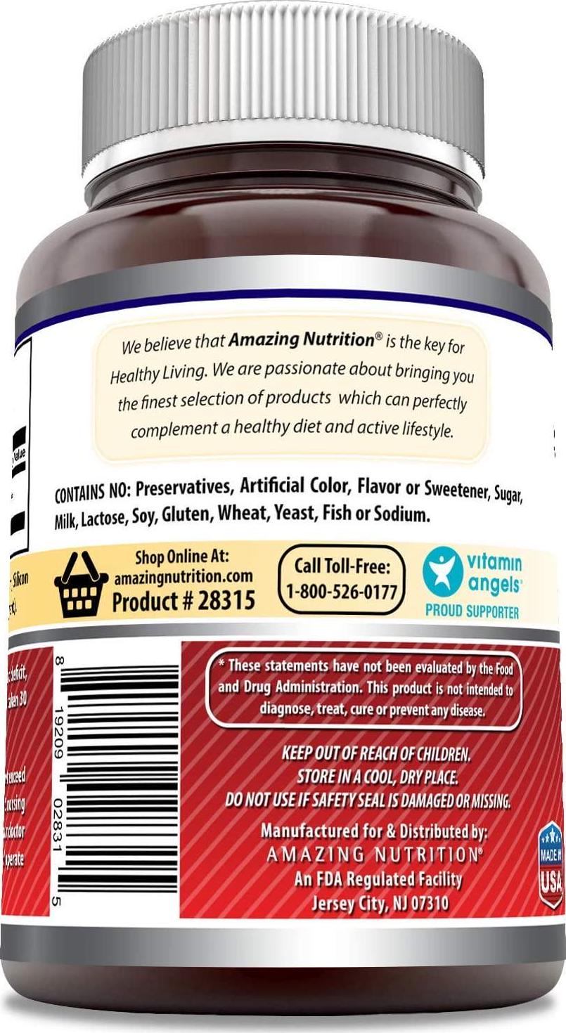 Amazing Formulas HMB 2,000 MG - 60 Servings - Supports Lean Muscle Mass - Boosts Workout Recovery Time -120 Count