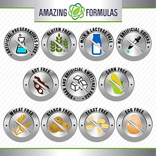 Amazing Formulas L-Arginine Essential Amino Acid Powder 1g Per Serving (Approx. 454 Servings)- Workout Muscle Recovery Supplements -Supports Healthy Immune Function* (1 Pound)