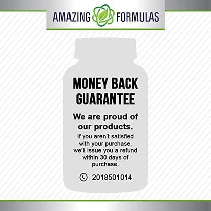 Amazing Formulas L-Arginine/L-Ornithine 1500 Mg Per Serving, 120 Capsules Supplement- Supports Protein Metabolism - Promotes Athletic Performance - Supports Better Circulation