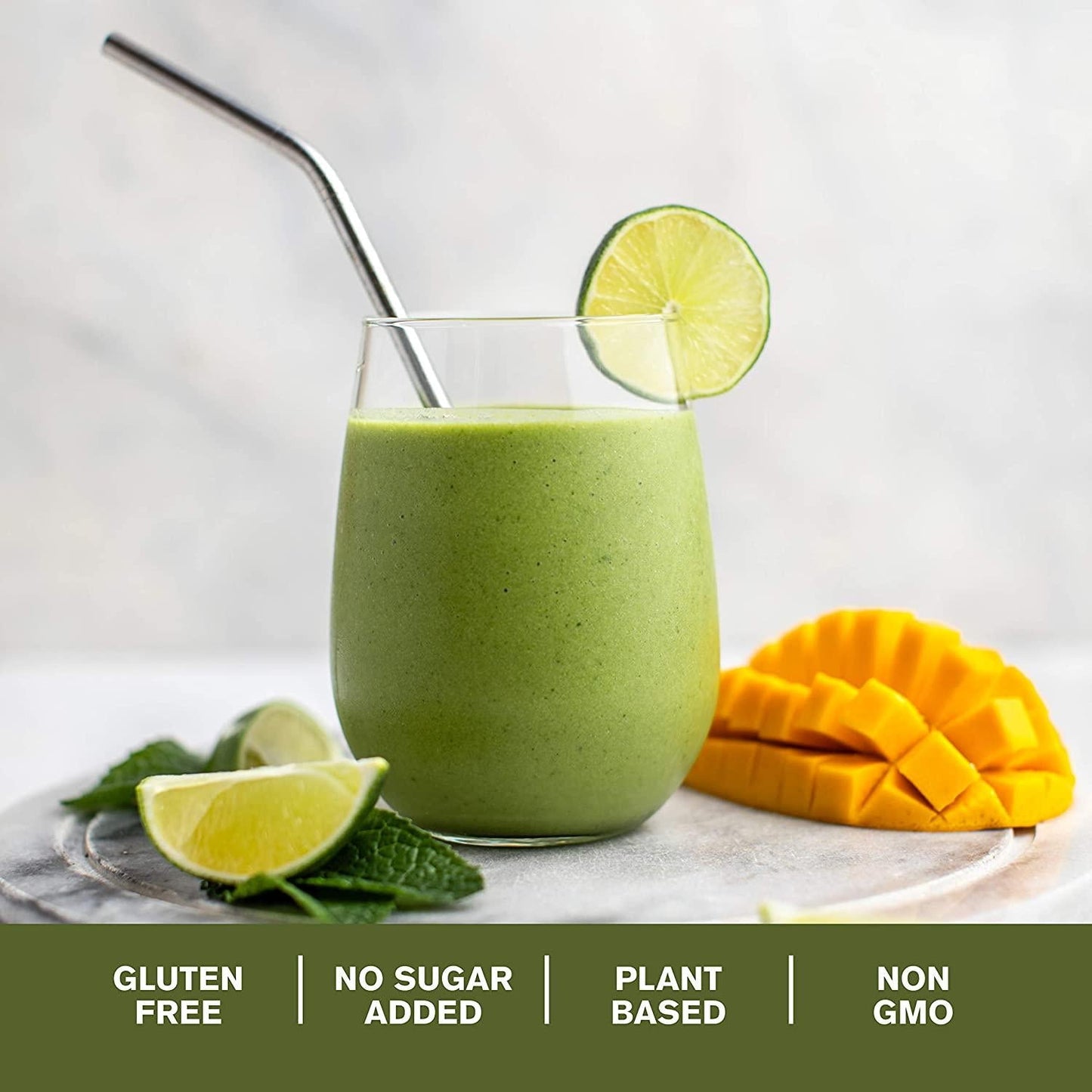 Amazing Grass DIGEST Vegan Protein Powder, Plant Based with Probiotics + Fiber to Manage Bloat, Unflavored, 15 Servings