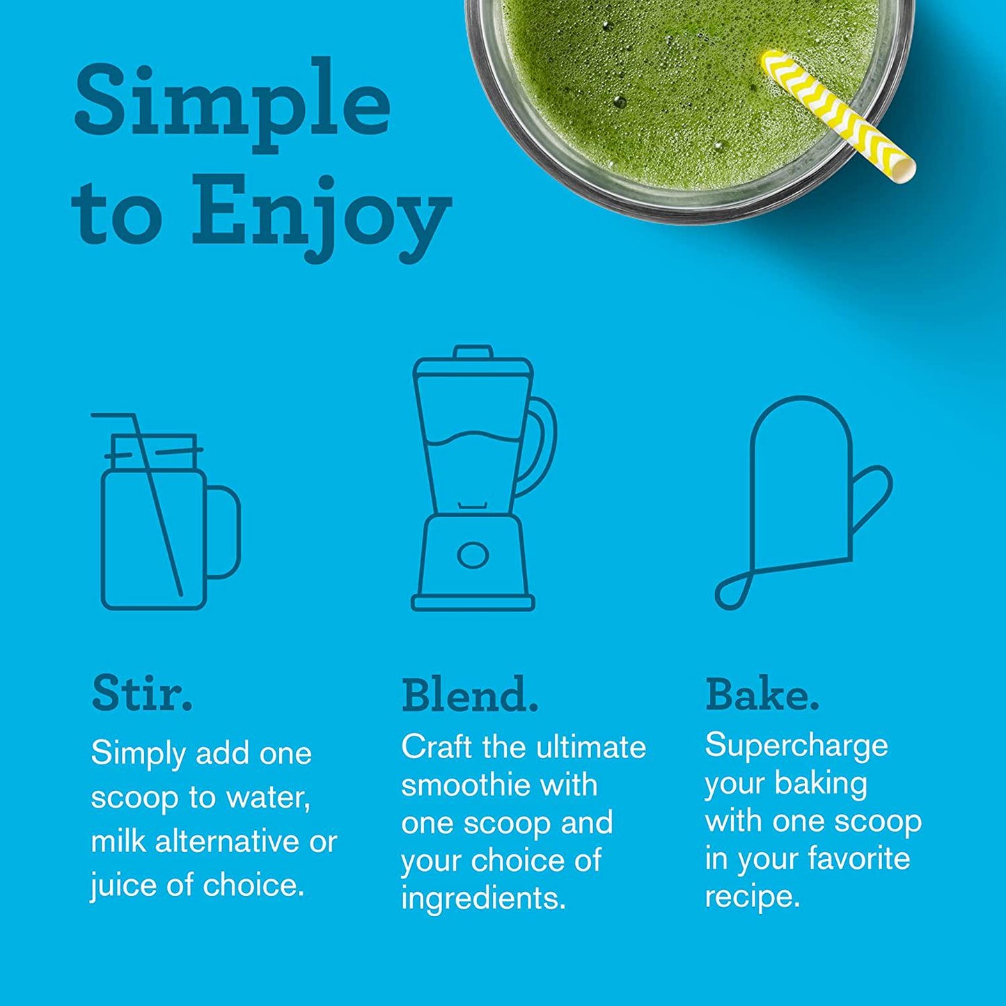 Amazing Grass GLOW Vegan Collagen Support with Biotin and Plant Based Protein Powder, Vanilla Honeysuckle, 15 Servings