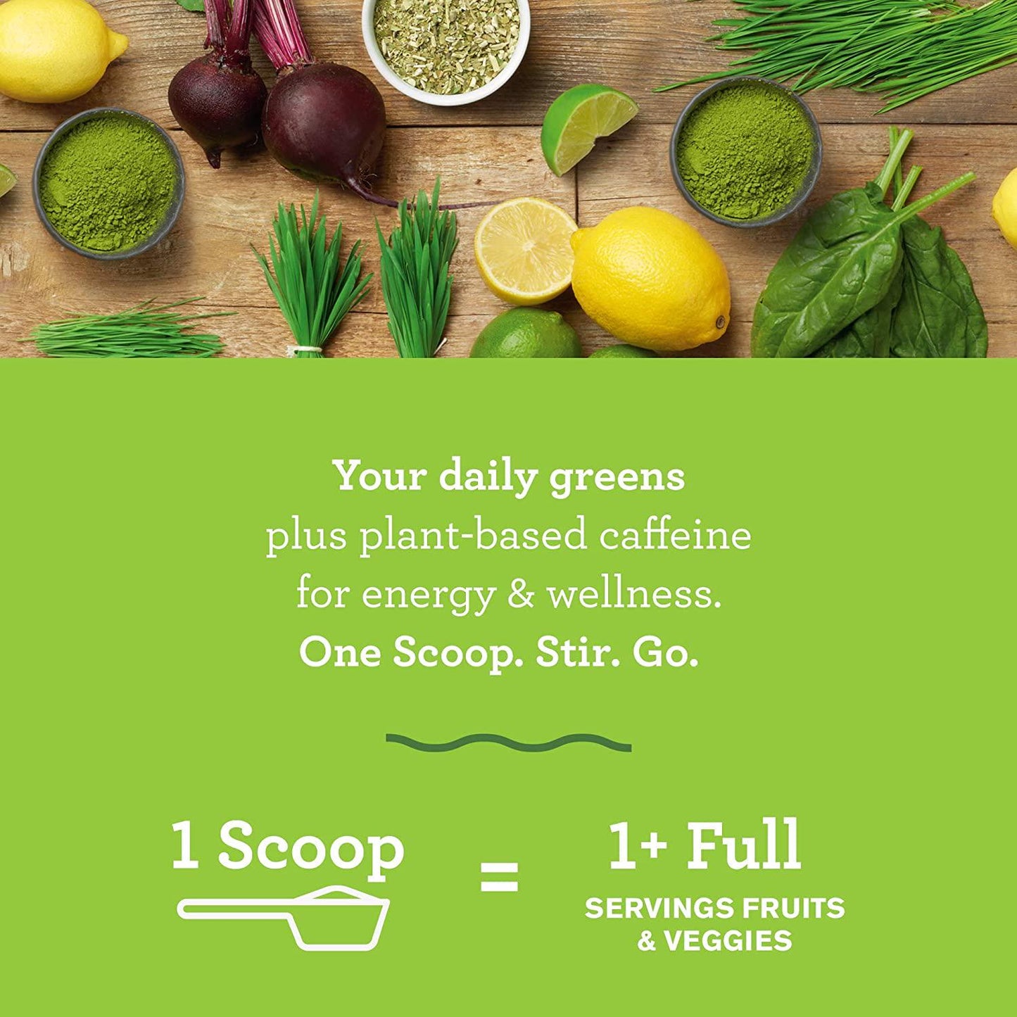 Amazing Grass Green Superfood, Energy Lemon Lime, 30 Servings, 210 g