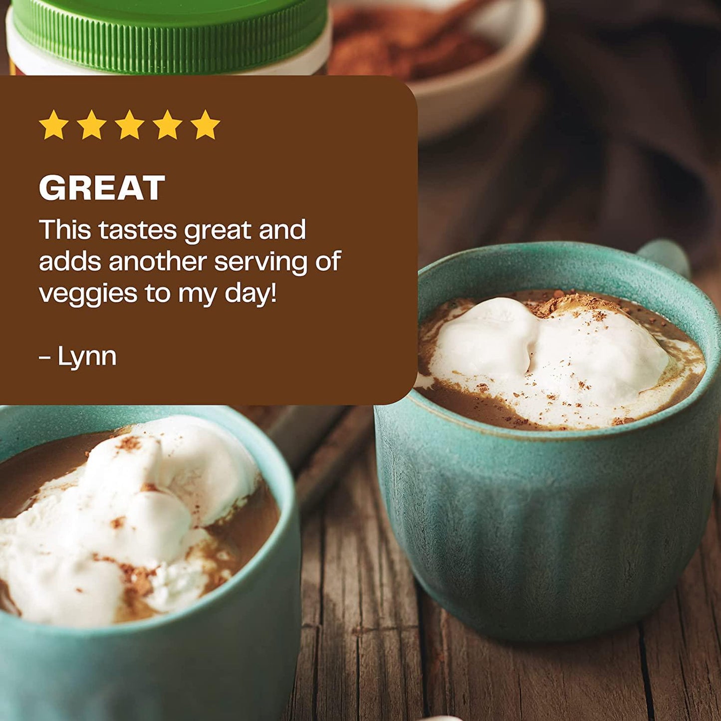 Amazing Grass Green Superfood: Organic Wheat Grass and 7 Super Greens Powder, 2 servings of Fruits and Veggies per scoop, Chocolate Flavor, 30 Servings