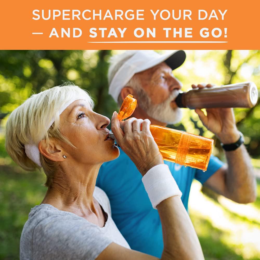 Amazing Oranges Powder by Purity Products - Power Packed with Vitamin C, Vitamin D, Calcium, Magnesium, Potassium, Fiber, Electrolytes and Bio Flavonoids - 30 Day Supply