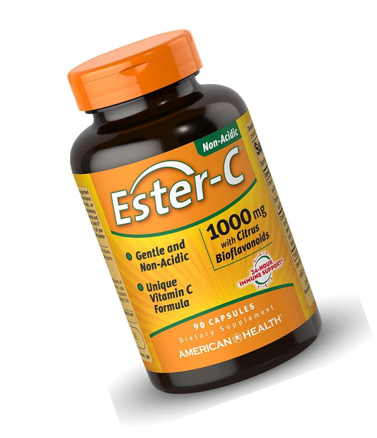 American Health - Ester-C with Citrus Bioflavonoids - 1000 mg. 90 Caps