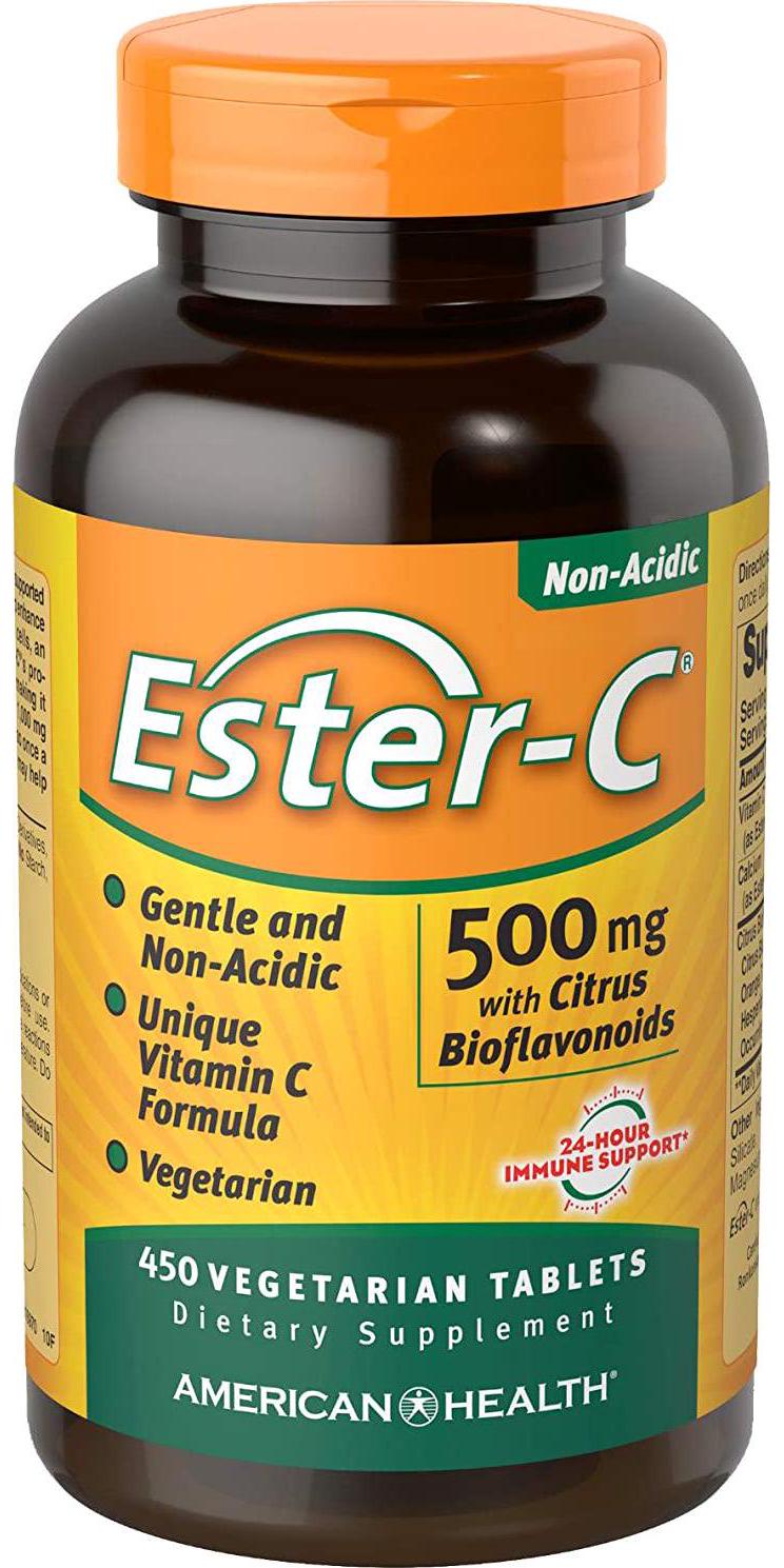 American Health Ester-C 500 mg with Citrus Bioflavonoids, 450 Count Tablets