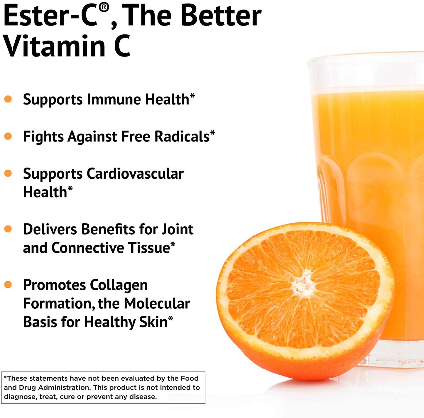 American Health Ester-C with Citrus Bioflavonoids - 500 mg - 120 Capsules