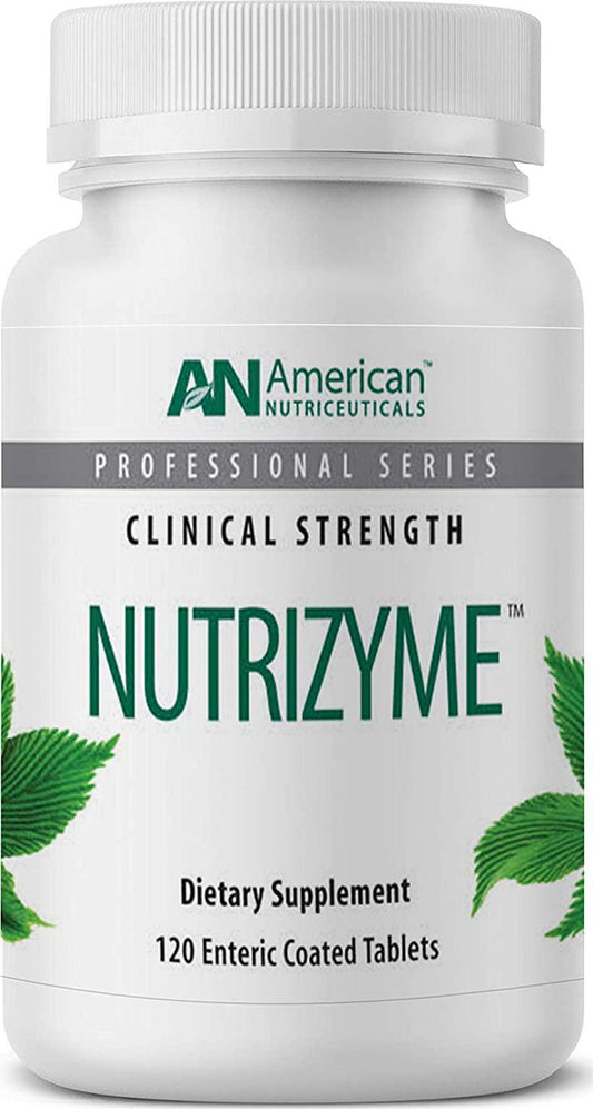 American Nutriceuticals – Nutrizyme – 120 Tablets – Professionally Formulated Proteolytic Enzyme Complex – Supports Immunity, Circulation and Metabolic Balance