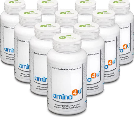 Amino4U Only The 8 Essential Amino Acids 10X 120G Box
