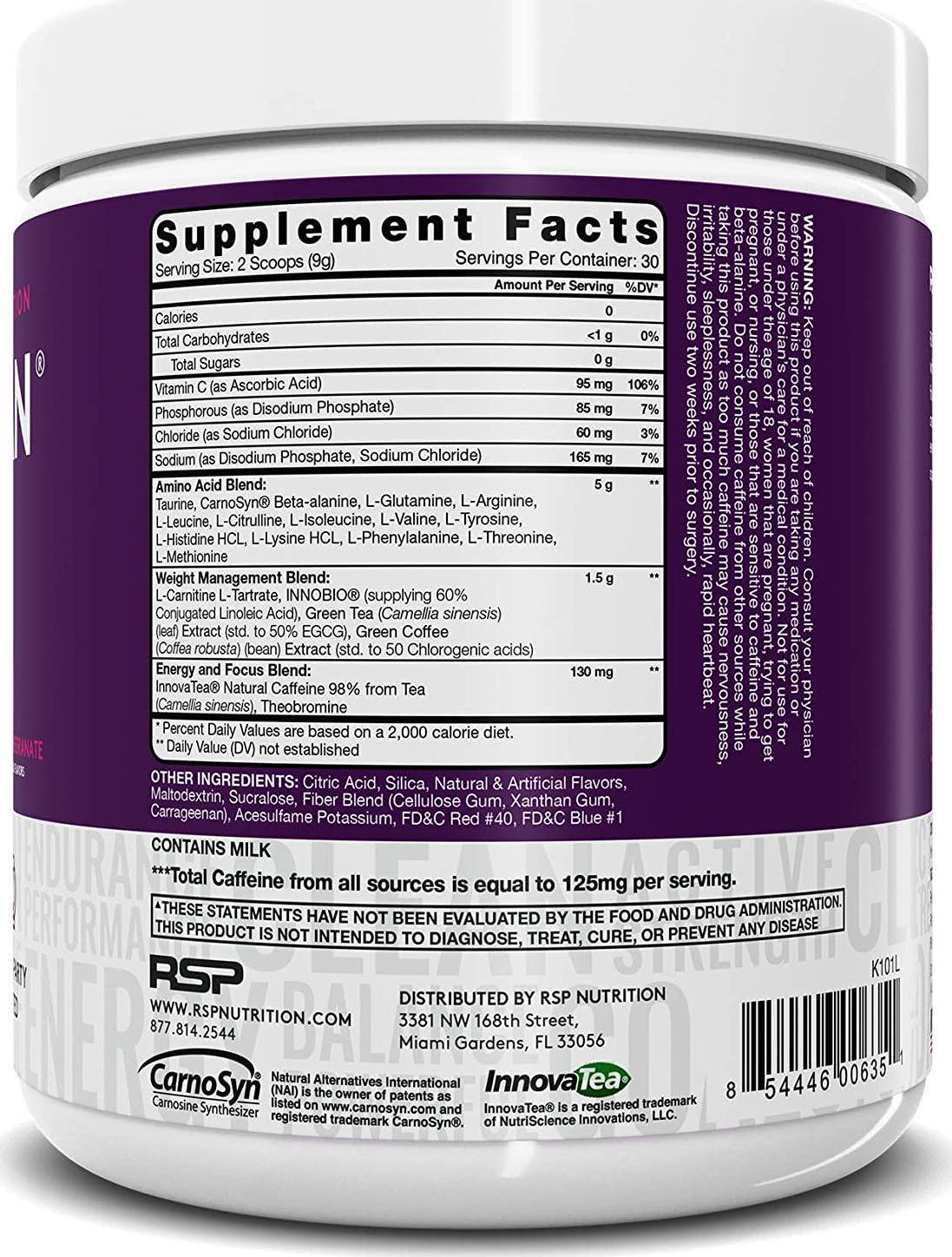 AminoLean Pre Workout Energy (BlackBerry Pomegranate 30 Servings) with AminoLean Recovery Post Workout Boost (Tropical Island Punch 30 Servings)