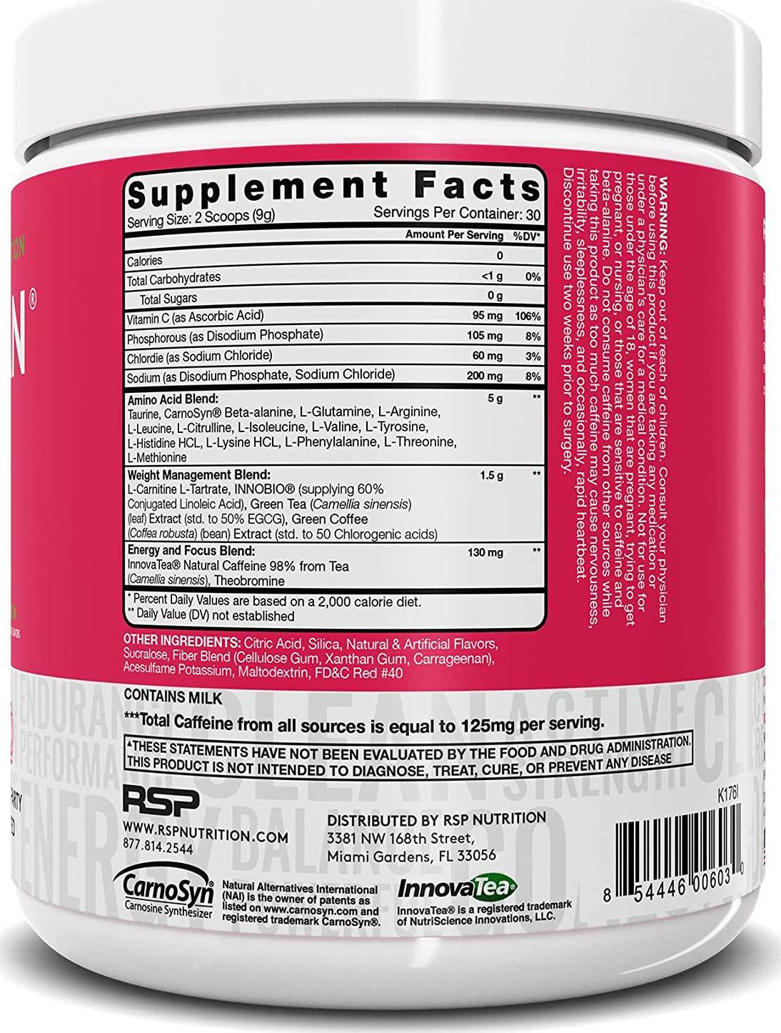 AminoLean Pre Workout Energy (Watermelon 30 Servings) with AminoLean Recovery Post Workout Boost (Blood Orange 30 Servings)