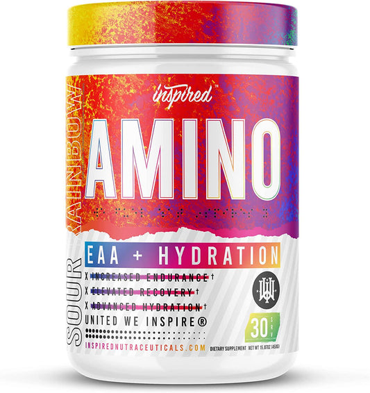 Amino - Vegan EAAs | Endurance, Hydration, Recovery, BCAA (Sour YUMMIES)