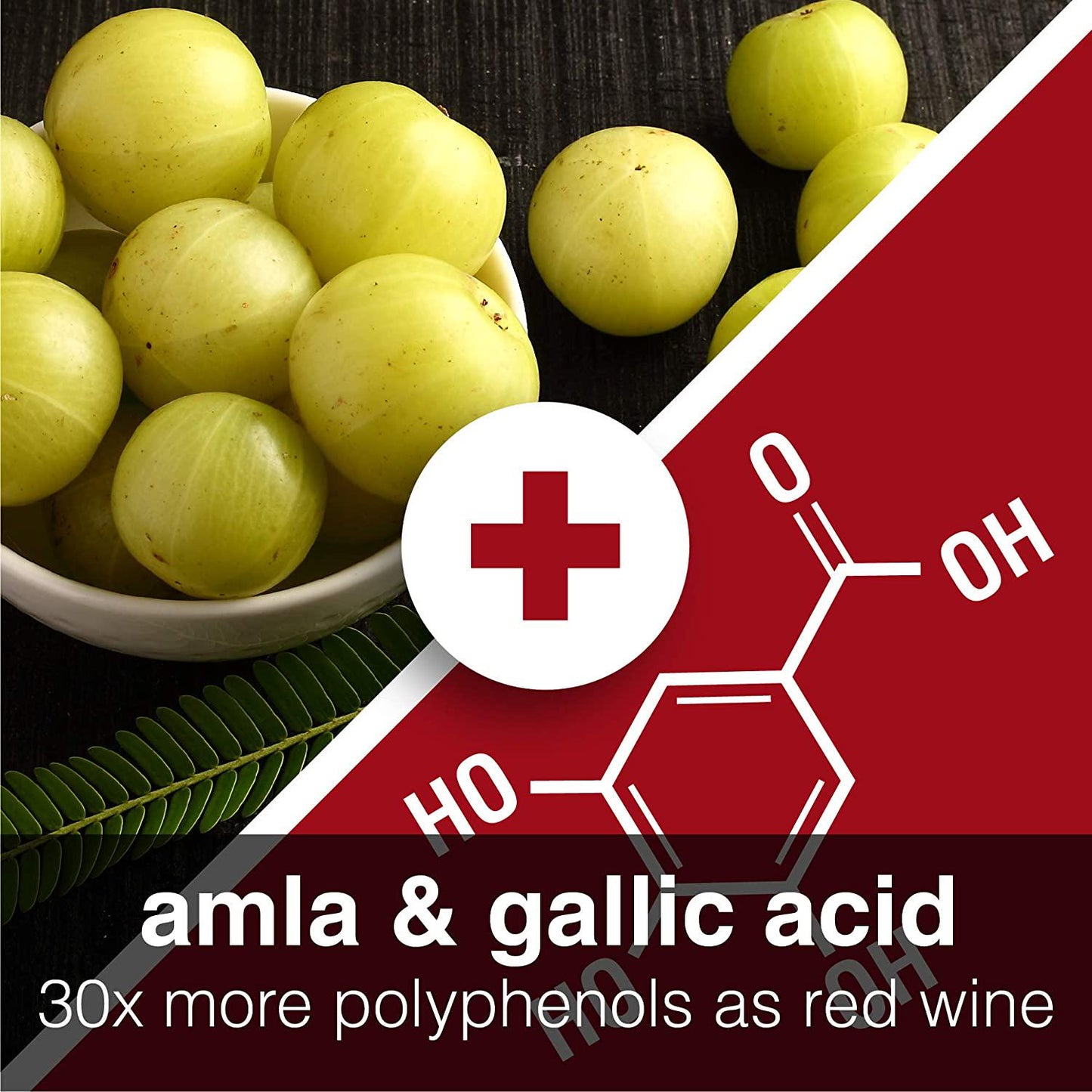 Amla Gooseberry 4,000mg Extract - Vitamin C, Antioxidants To Support Immunity, Well-being and Energy