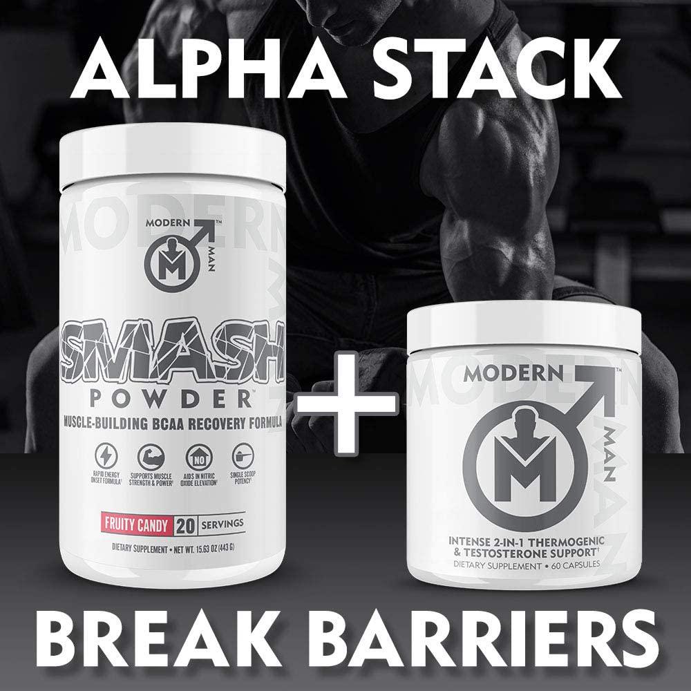 Anabolic EAA Powder for Men, Workout Supplement for Muscle Gain - Serious Mass Gainer Carbohydrate Powder w/ Essential Amino Acids | BCAAs Muscle Builder Modern Intra or Post Recovery (Clean Weight)