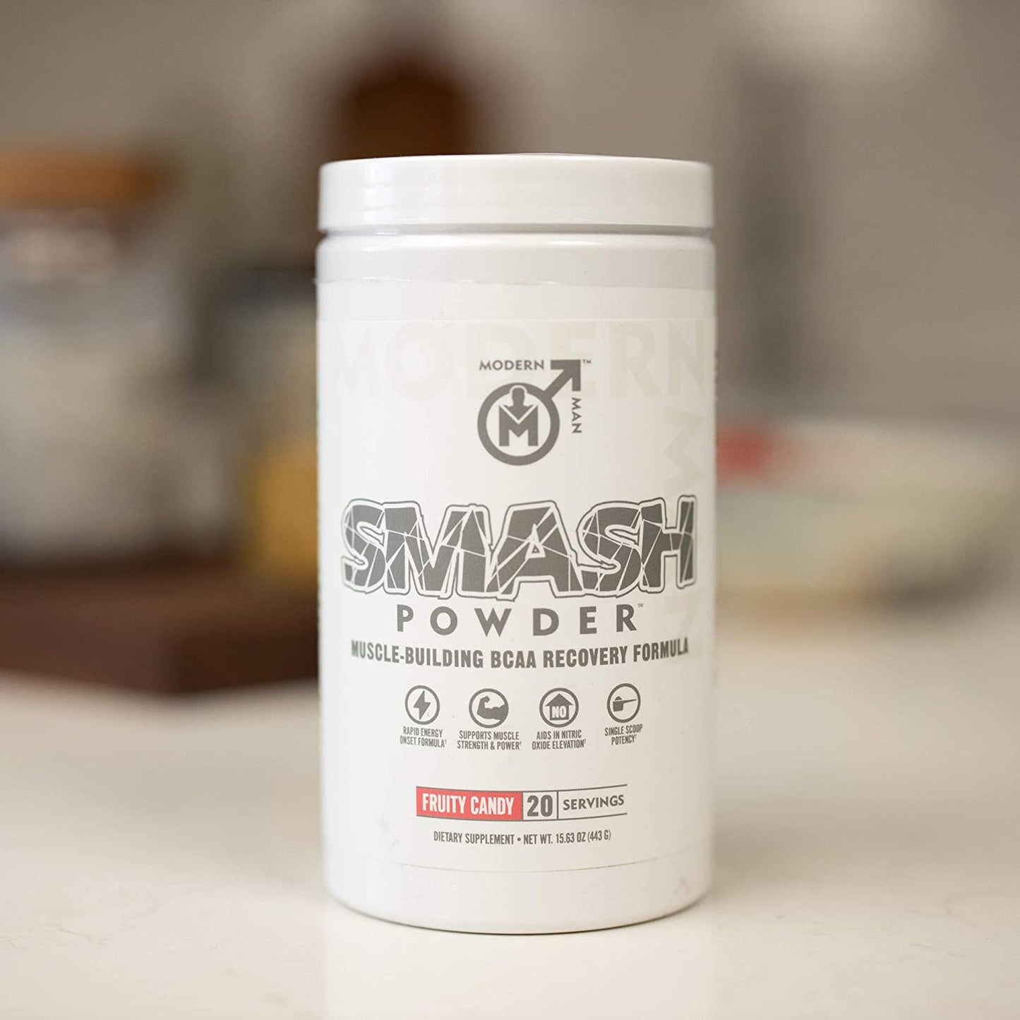 Anabolic EAA Powder for Men, Workout Supplement for Muscle Gain - Serious Mass Gainer Carbohydrate Powder w/ Essential Amino Acids | BCAAs Muscle Builder Modern Intra or Post Recovery (Clean Weight)