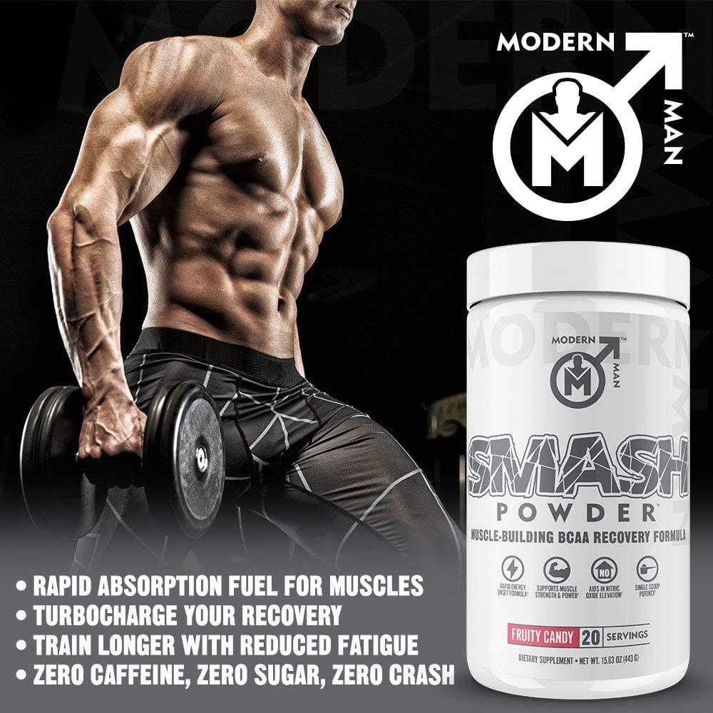 Anabolic EAA Powder for Men, Workout Supplement for Muscle Gain - Serious Mass Gainer Carbohydrate Powder w/ Essential Amino Acids | BCAAs Muscle Builder Modern Intra or Post Recovery (Clean Weight)