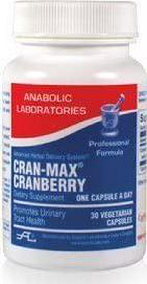 Anabolic Laboratories, Cran-max Cranberry Formula, 500mg, 30 Caps