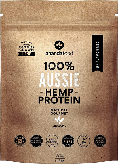 Ananda Food 100% Aussie Hemp Protein Powder