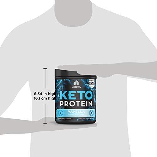 Ancient Nutrition Keto Protein Bundle - KetoPROTEIN Chocolate + KetoPROTEIN Vanilla