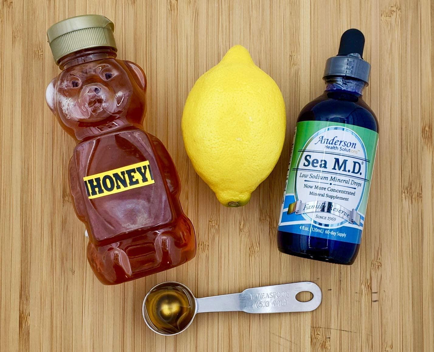 Anderson's Sea M.D. Concentrated Mineral Drops, Ionic Magnesium Supplement, Full Spectrum Trace Minerals, 4 Ounce