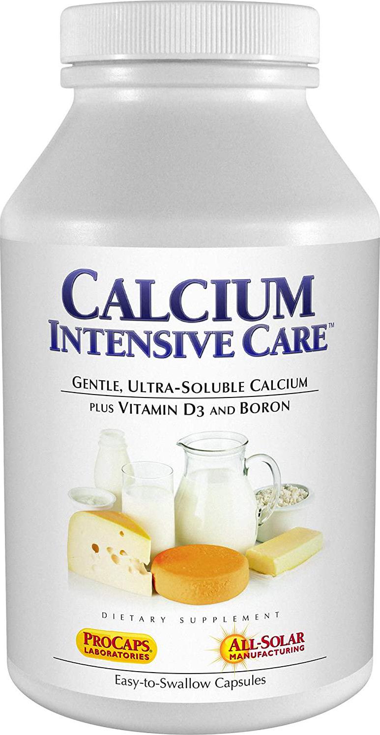 Andrew Lessman Calcium Intensive Care - 180 Capsules - Maintains Healthy Bone and Skeletal Tissues. Vitamin D and Boron. Ultra-Fine, Highly Absorbable Powder in Easy-to-Swallow Capsule. No Additives.