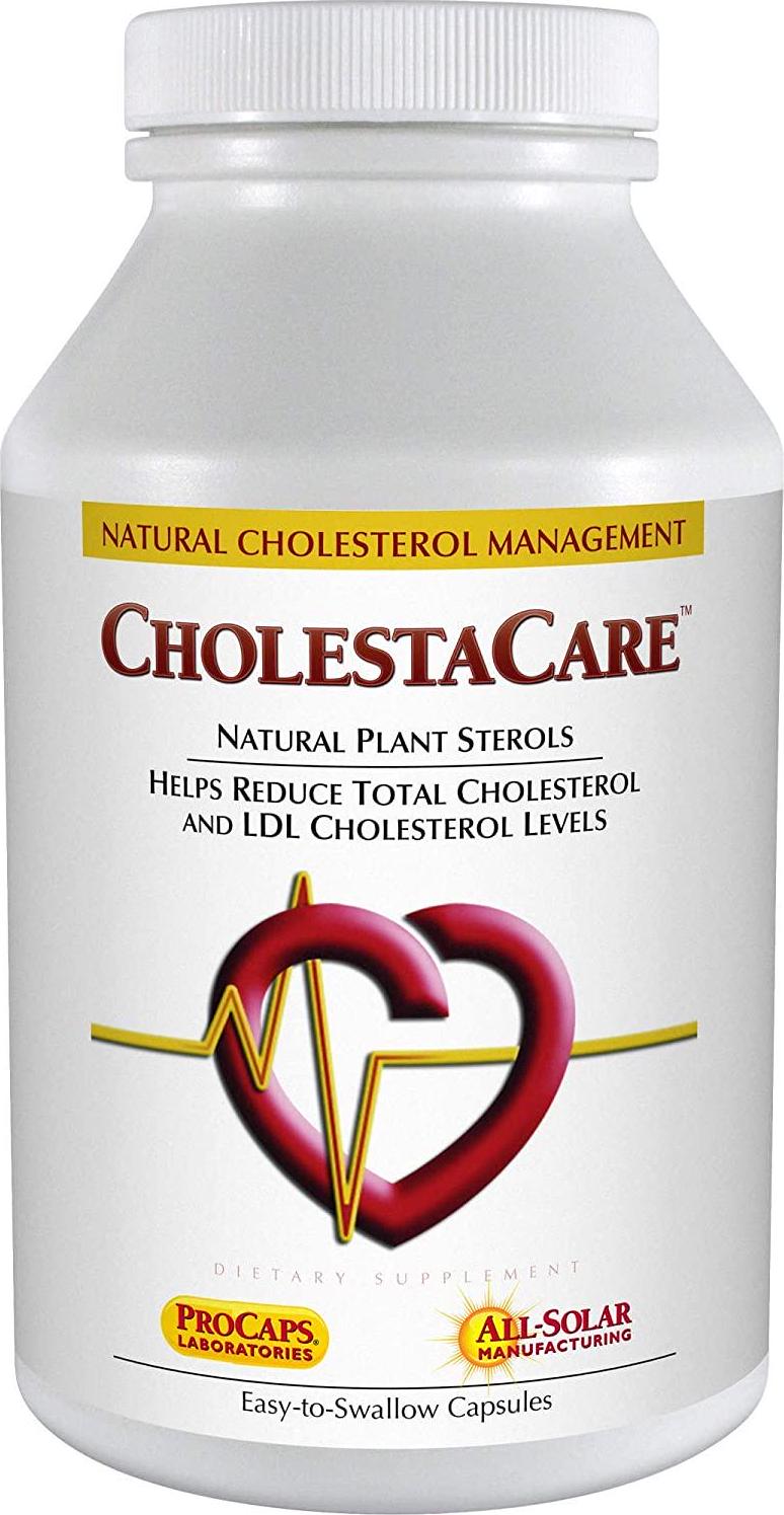 Andrew Lessman CholestaCare 60 Capsules - Natural Cholesterol Management. Unique Natural Phytosterol Blend. Supports Healthy Total Cholesterol and LDL Cholesterol Levels. Easy-to-Swallow Capsules.