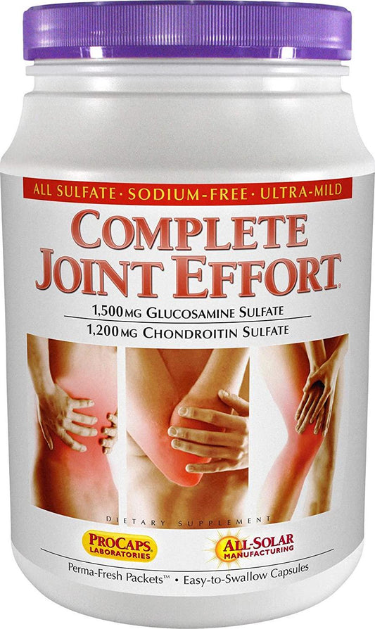 Andrew Lessman Complete Joint Effort 120 Packets – 1500 mg Glucosamine and 1200 mg Chondroitin per Packet, 100% Sulfate Form, Research Established Ingredients and Levels for Support of Healthy Joints