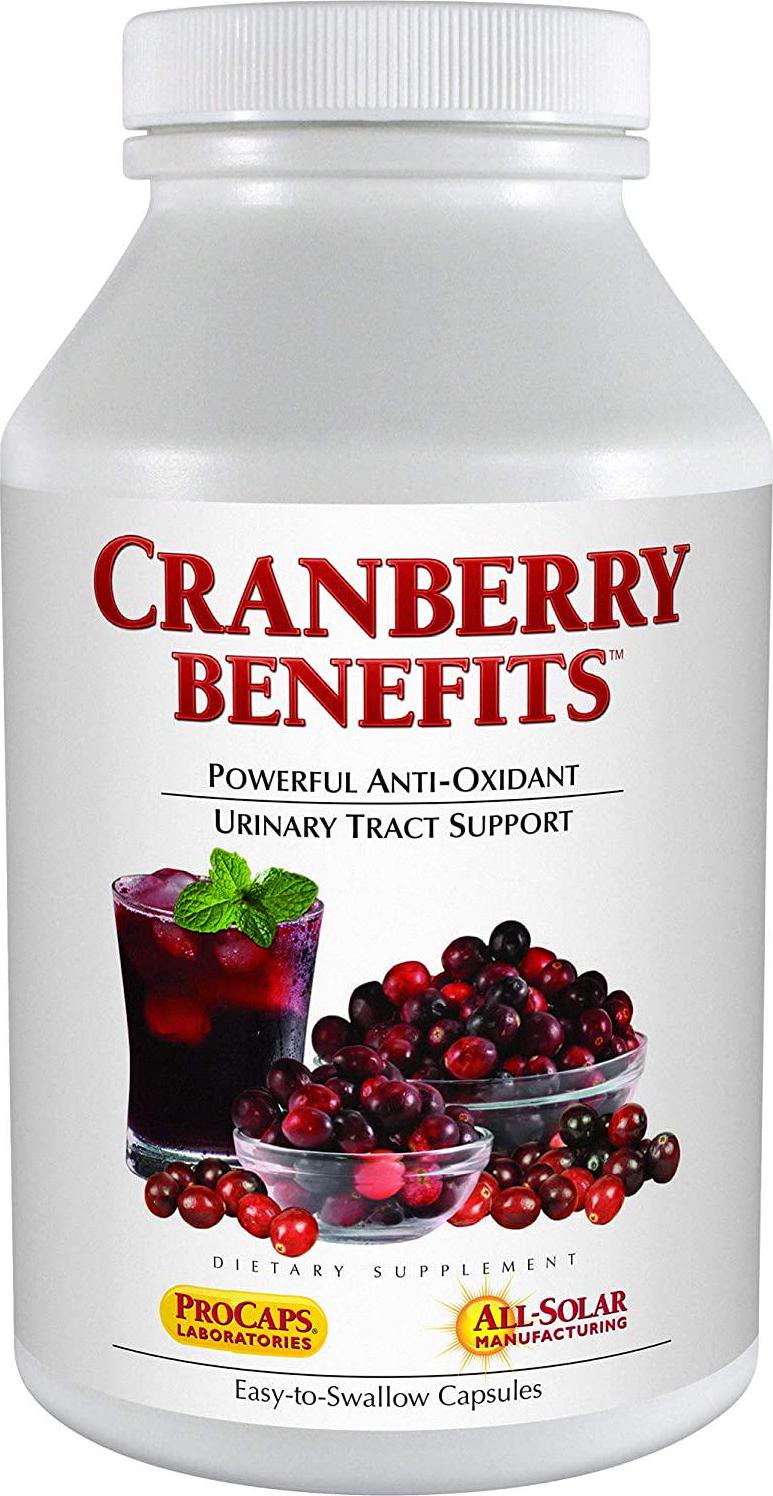 Andrew Lessman Cranberry Benefits 60 Capsules - Supports Bladder, Kidney and Urinary Tract Health. High Potency Standardized Concentrate of Cranberry Fruit, Small Easy to Swallow Capsules