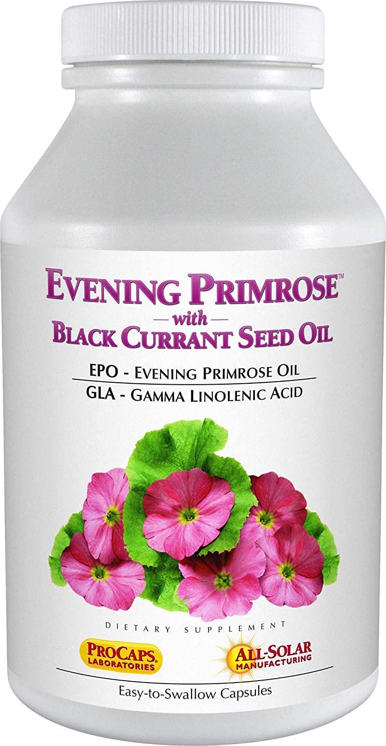 Andrew Lessman Evening Primrose with Black Currant Seed Oil 360 Softgels Soothes Physical Discomfort and Mood Swings Due to Menstrual Cycle, with Gamma-Linolenic, Omega-6 Fatty Acids, No Additives