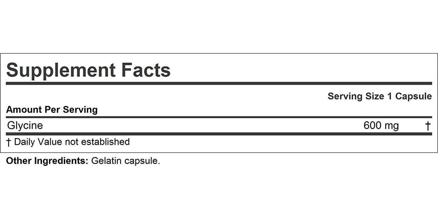 Andrew Lessman Glycine 600-60 Capsules – Helps Support Healthy Blood Sugar Balance and Glucose Metabolism. Pure, Simple, Amino Acid. Critical Structural Role in Collagen Tissues. No Additives