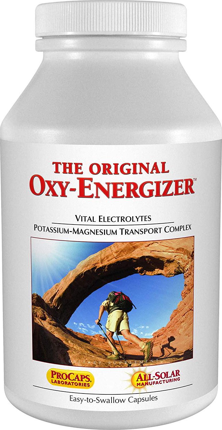 Andrew Lessman Oxy-Energizer 180 Capsules – Combination of Two Vital Electrolyte-Minerals Potassium-Magnesium Aspartate-Citrate Complex to Support Optimum Cellular Energy Production. No Additives