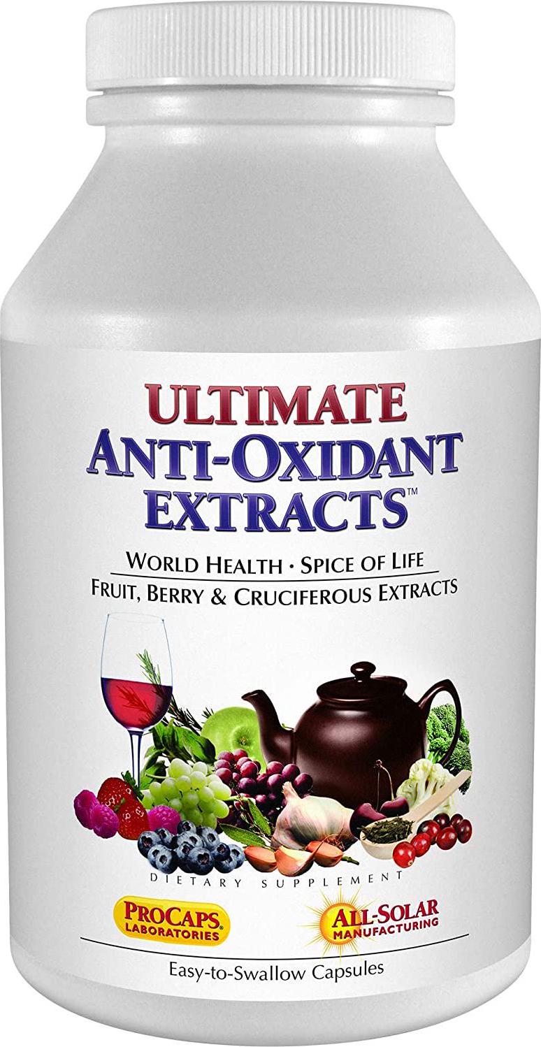 Andrew Lessman Ultimate Anti-Oxidant Extracts 360 Capsules Concentrated Blend of Standardized Extracts. Naturally Protective Polyphenols, Berry and Cruciferous Vegetable Extracts. No Additives