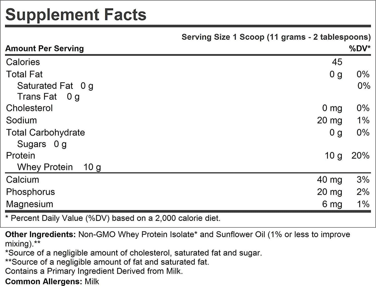 Andrew Lessman Ultimate Whey Protein Isolate 25 Servings – Supports Workout Recovery and Lean Muscle Non-GMO, No Added Flavors, Fat-Free, Sugar-Free, Sweetener-Free, Certified Kosher. No Additives