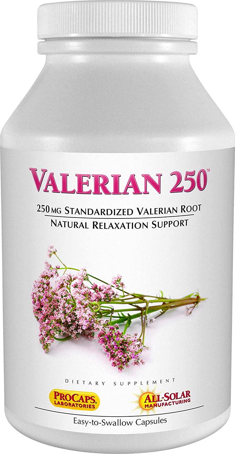Andrew Lessman Valerian 250 120 Capsules – Gently Supports and Promotes Natural Relaxation and Restful Sleep. Helps Manage Stress and Tension. No Additives