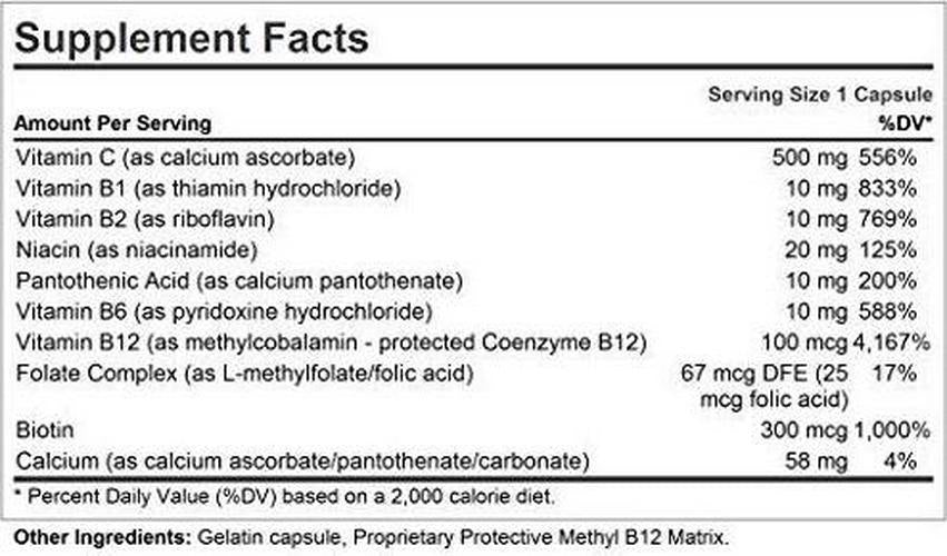 Andrew Lessman Vitamin C 500 Plus B-Complex 360 Capsules Non-Acidic Vitamin C Plus Citrus Bioflavonoids for Immune System and Anti-Oxidant Support. Easy-to-Swallow Capsules. No Additives