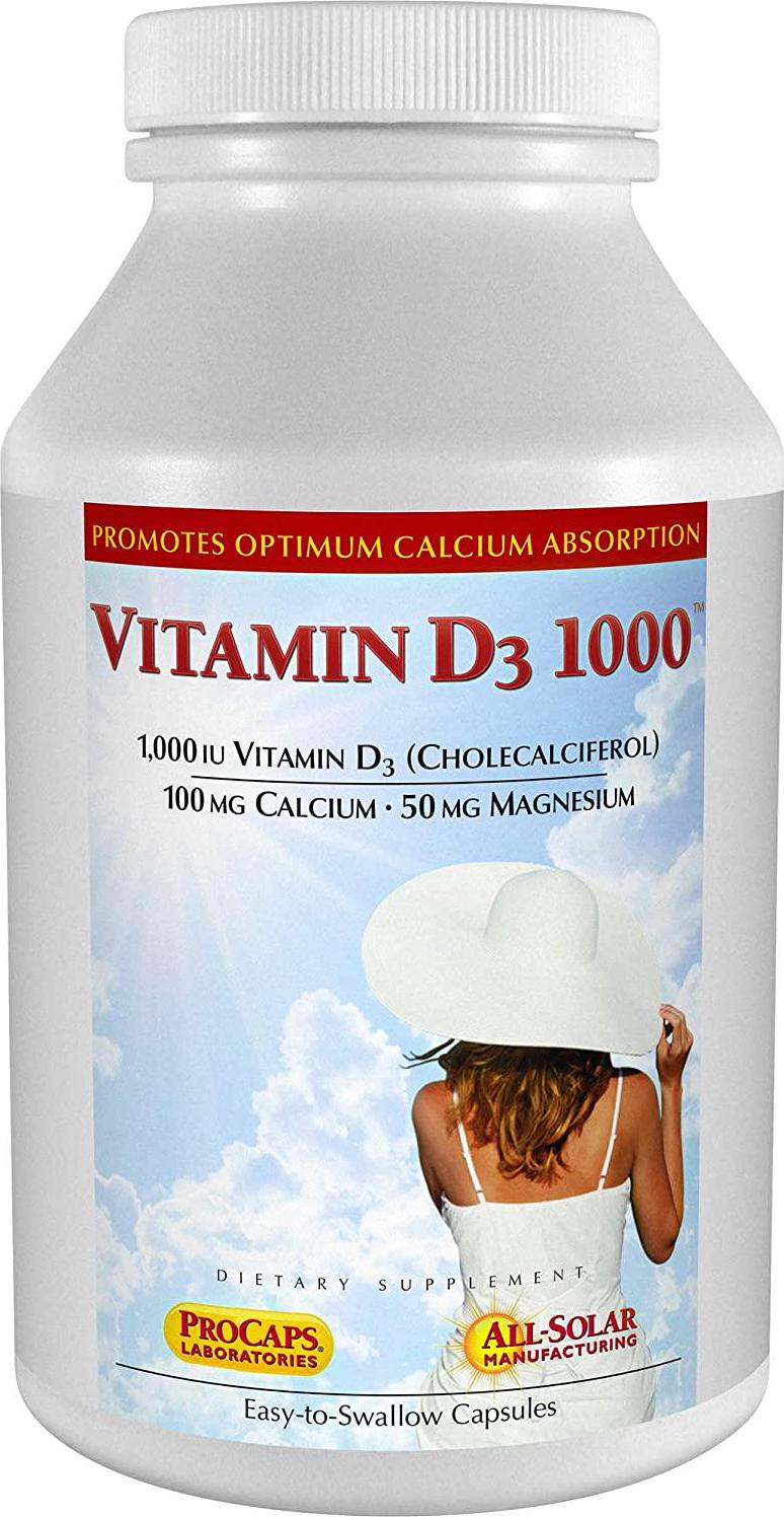 Andrew Lessman Vitamin D3 1000, 60 Capsules