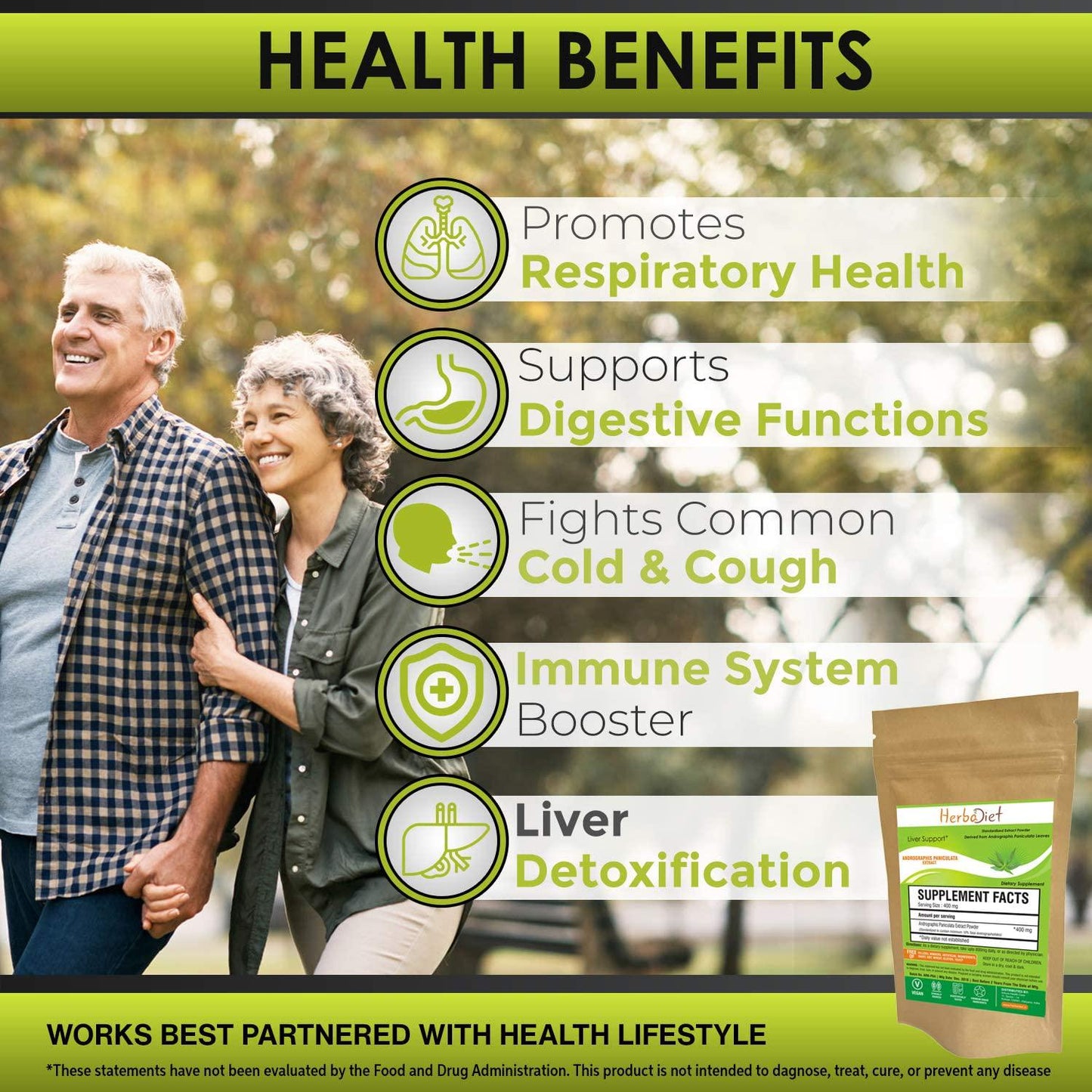 Andrographis Paniculata Extract Powder 10% Andrographolides No Additives 100% Pure King of Bitters (100 gram)