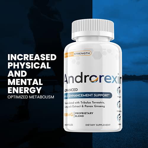 Androrexin Male Strength Support Pills Advanced Formula Supplement for Men (1 Pack)