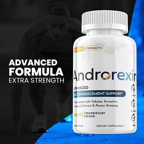 Androrexin Male Strength Support Pills Advanced Formula Supplement for Men (1 Pack)