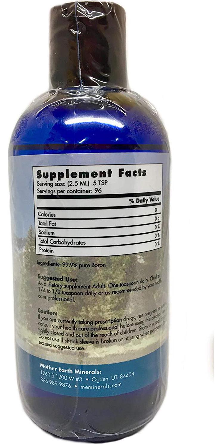 Angstrom Minerals, Boron-8 ozs.