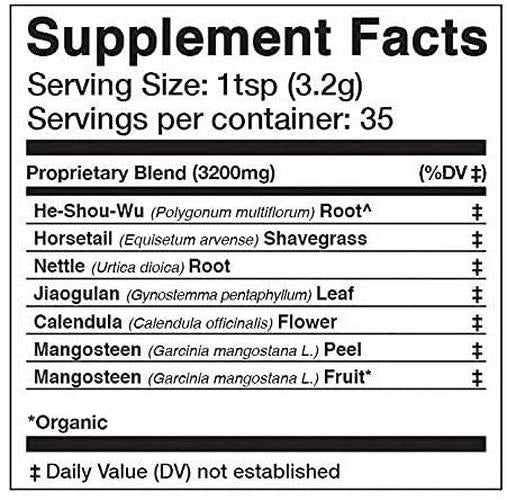 Anima Mundi Plant Based Collagen Booster Powder - Organic Adaptogenic Beauty Supplement for Skin, Hair + Nails, Vegan + Gluten-Free Collagen Boosting Formula