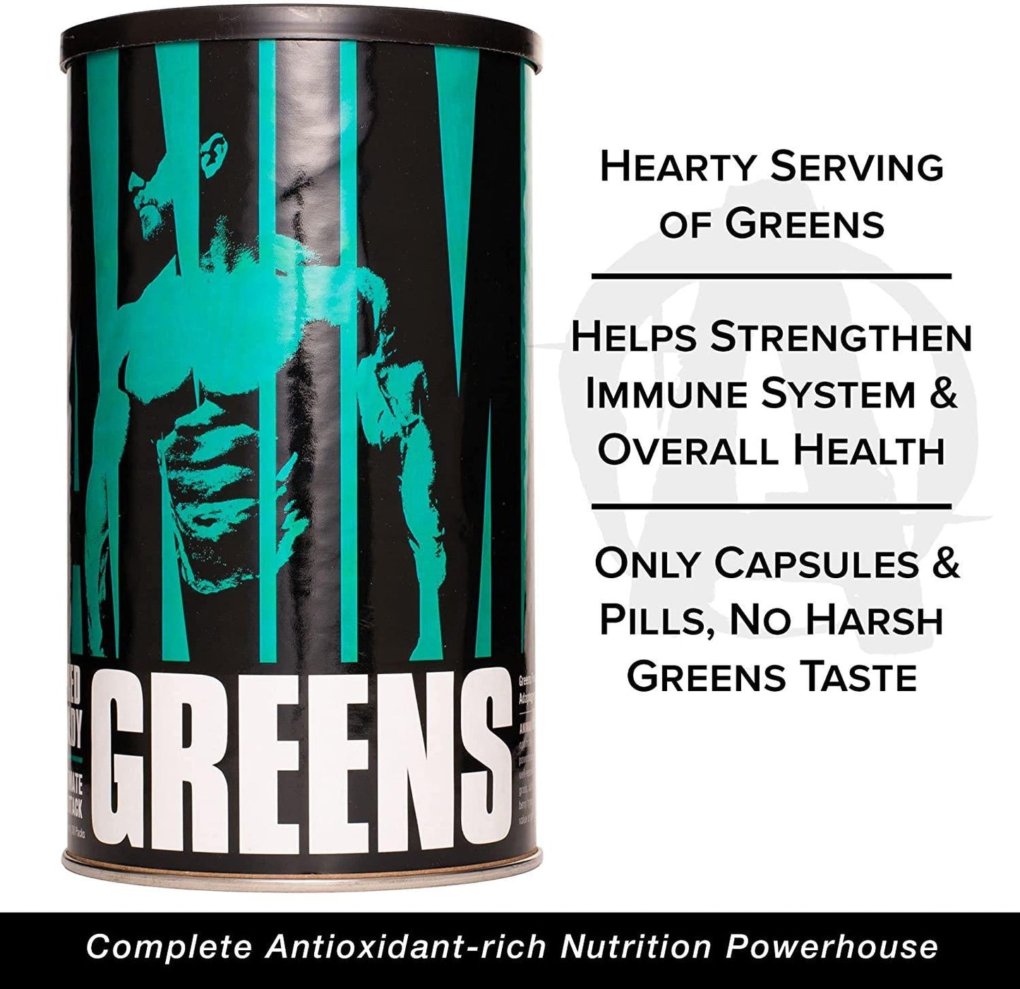 Animal Greens Pak Whole Food Prebiotic and Digestion Blend, 30 Count