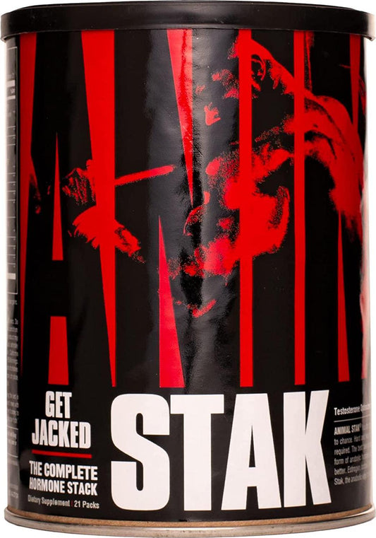Animal Stak - Natural Hormone Booster Supplement with Tribulus - Natural Testosterone Booster for Bodybuilders and Strength Athletes - With Estrogen Blockers - 1 Month Cycle