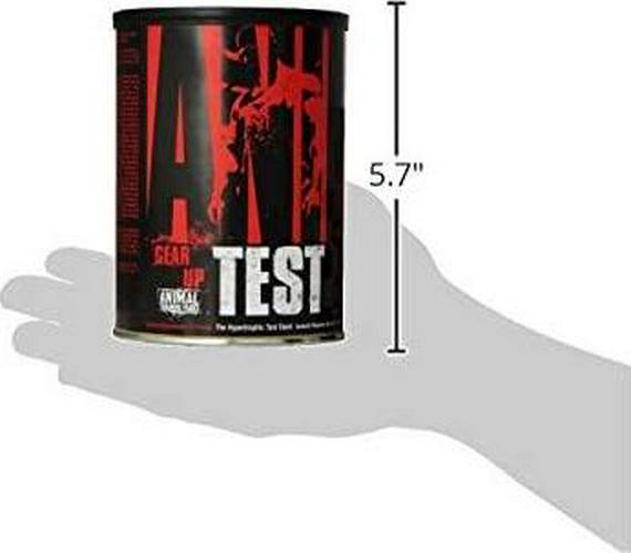 Animal Test Testosterone Booster For Men Arachidonic Acid, Yohimbe Bark, Trans Resveratrol, Cissus Quadrangularis Convenient All-in-one Packs for Strength Athletes and Bodybuilders 21 Day Cycle