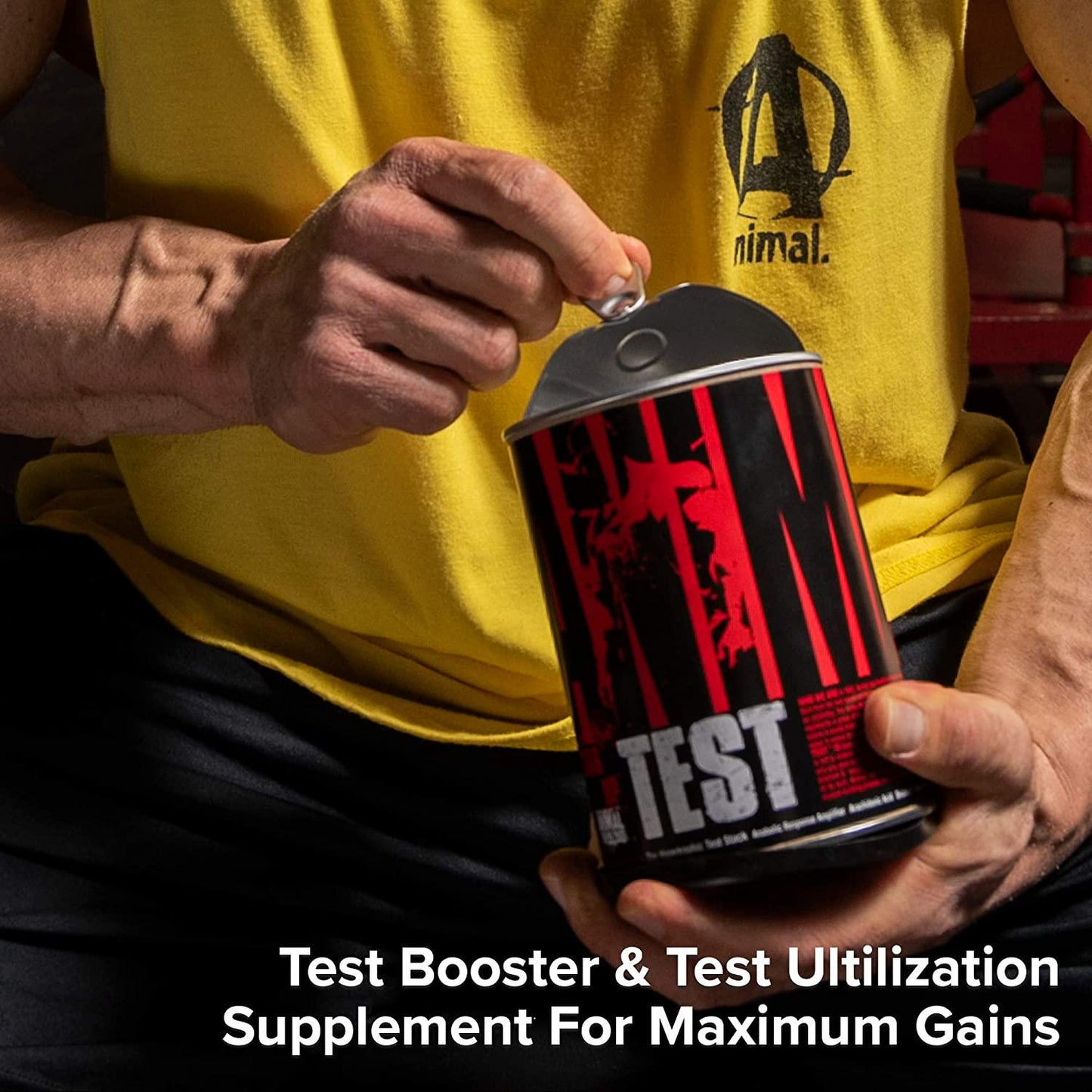 Animal Test Testosterone Booster For Men Arachidonic Acid, Yohimbe Bark, Trans Resveratrol, Cissus Quadrangularis Convenient All-in-one Packs for Strength Athletes and Bodybuilders 21 Day Cycle